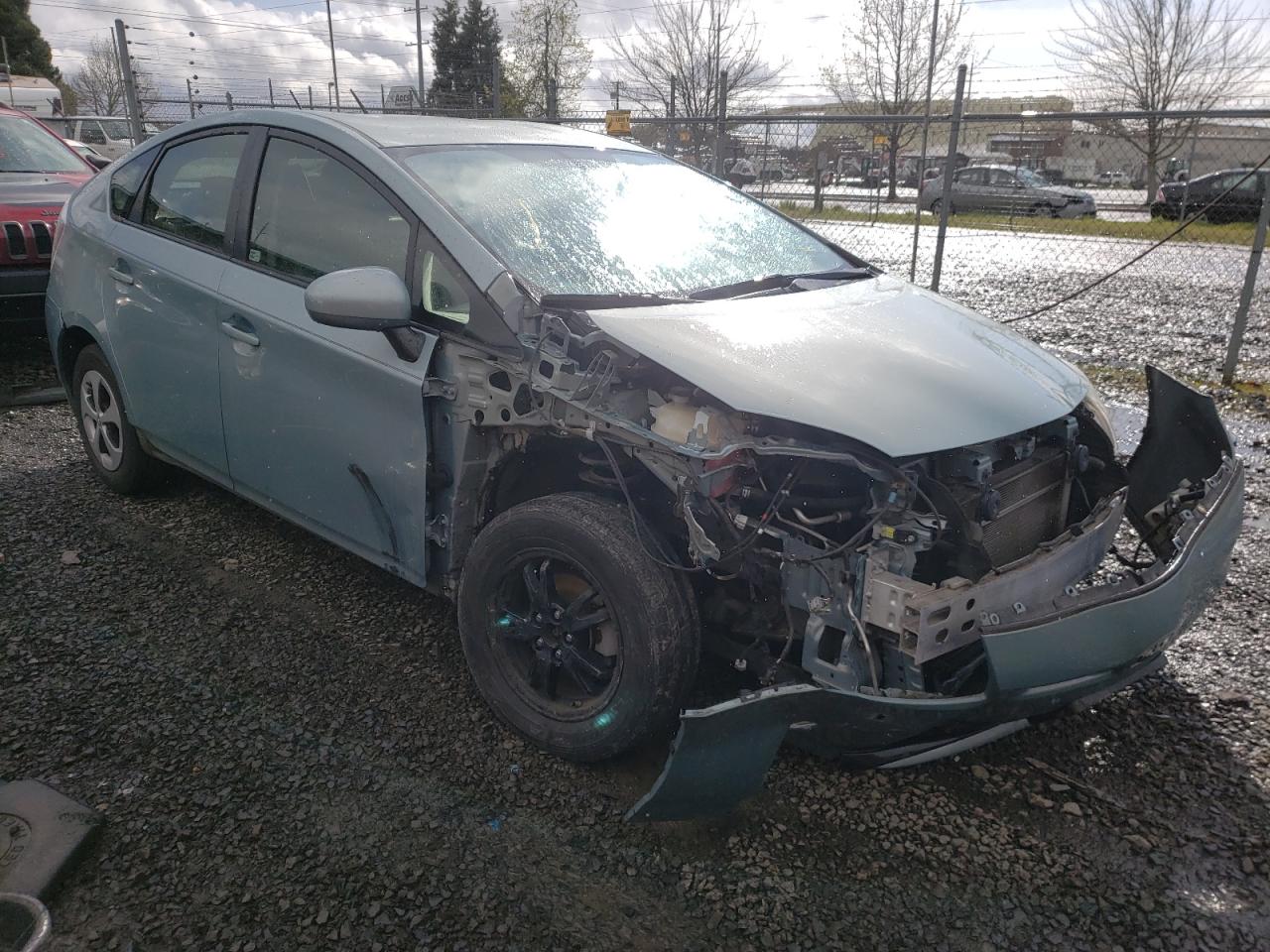 TOYOTA PRIUS 2013 with VIN JTDKN3DUXD5602700 - Photo from auction