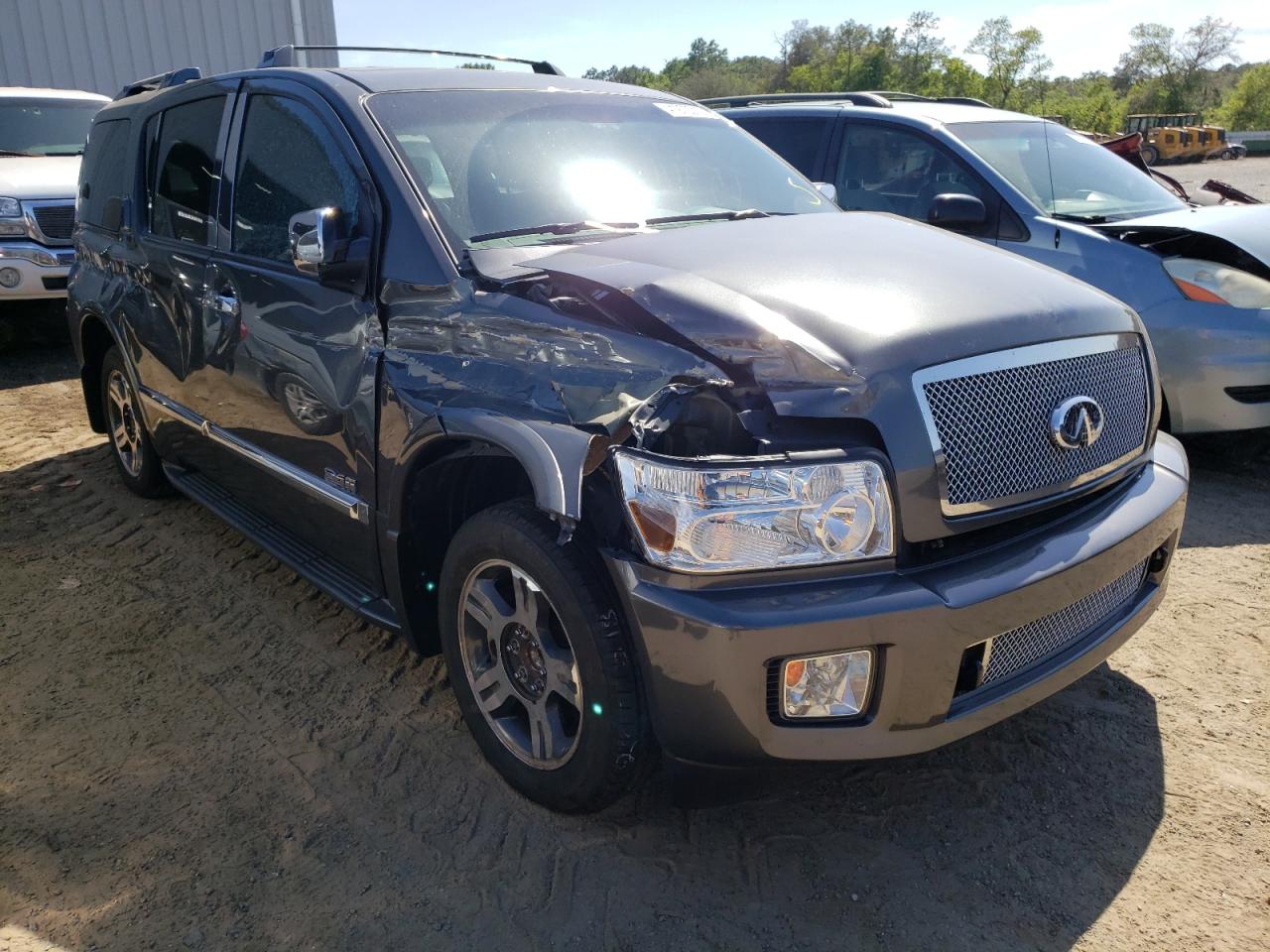 INFINITI QX56 2007 with VIN 5N3AA08A57N801666 - Photo from auction