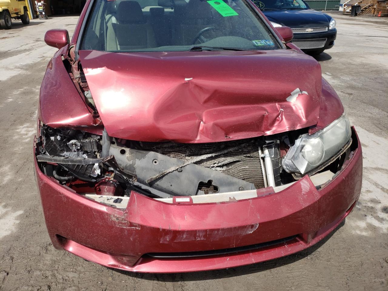 Photo 9 from auction – 2011 HONDA CIVIC LX with VIN 2HGFA1F57BH547492