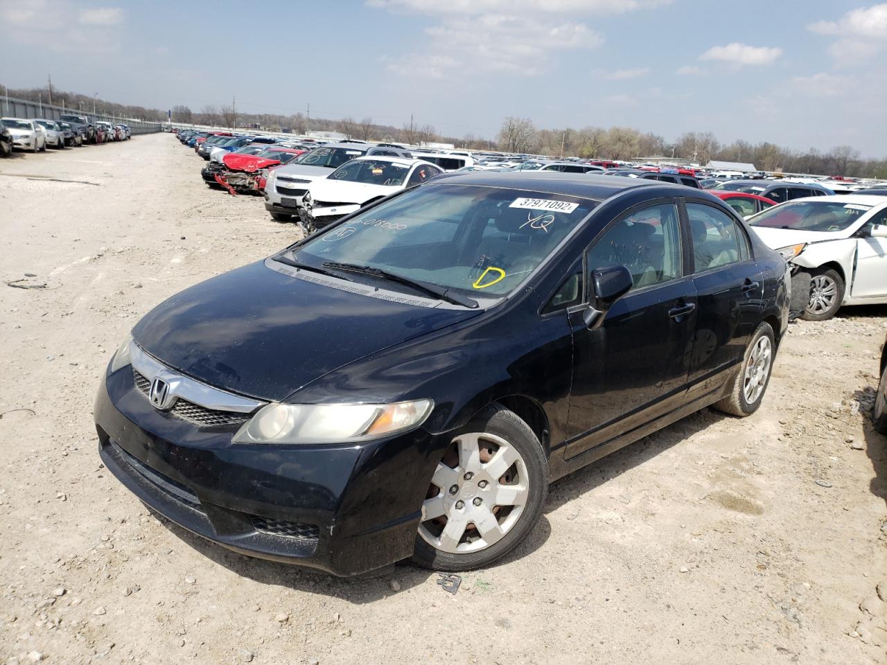 Photo 2 from auction – 2010 HONDA CIVIC LX with VIN 19XFA1F5XAE018000