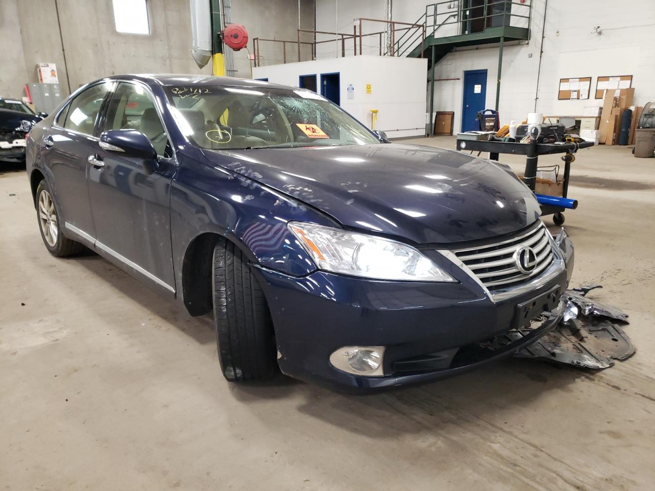 LEXUS ES 350 2011 with VIN JTHBK1EG3B2471239 - Photo from auction
