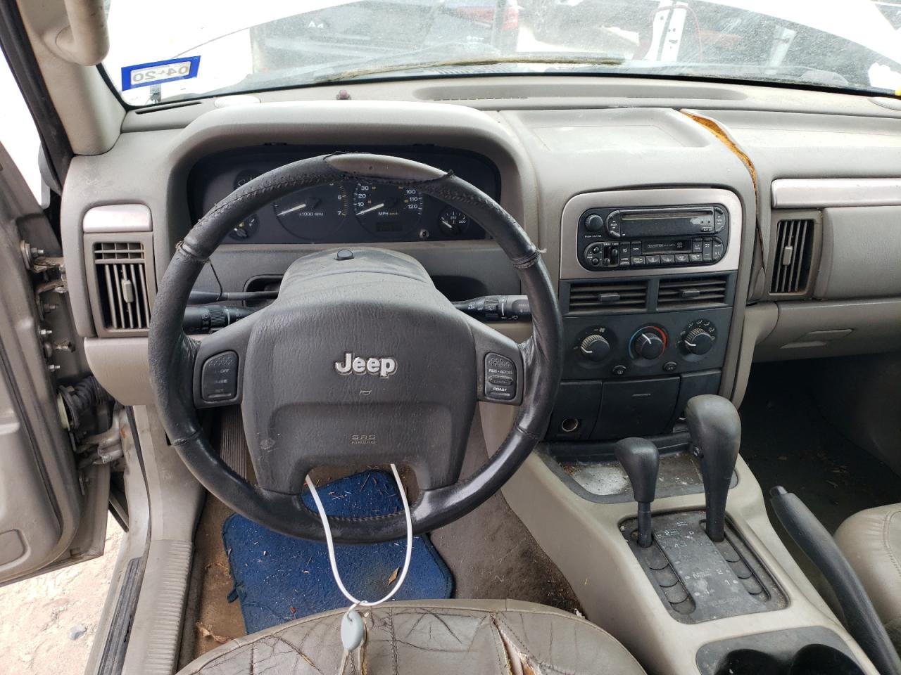Photo 9 from auction – 2002 JEEP GRAND CHER with VIN 1J8GW48S82C176072