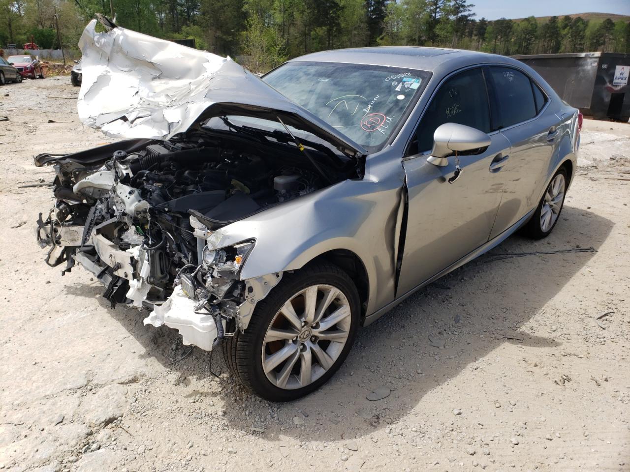 Photo 2 from auction – 2015 LEXUS IS 250 with VIN JTHBF1D24F5053318