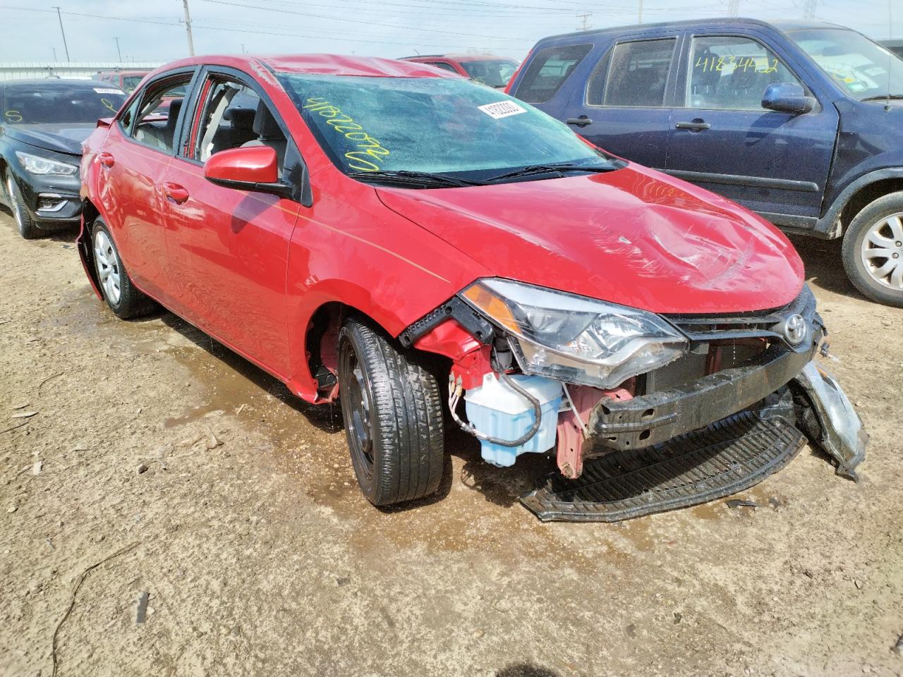 TOYOTA COROLLA L 2016 with VIN 5YFBURHE4GP567250 - Photo from auction