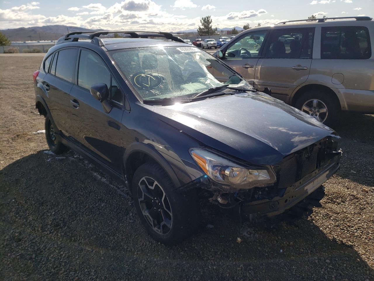 SUBARU XV CROSSTR 2015 with VIN JF2GPAPC5F8297570 - Photo from auction