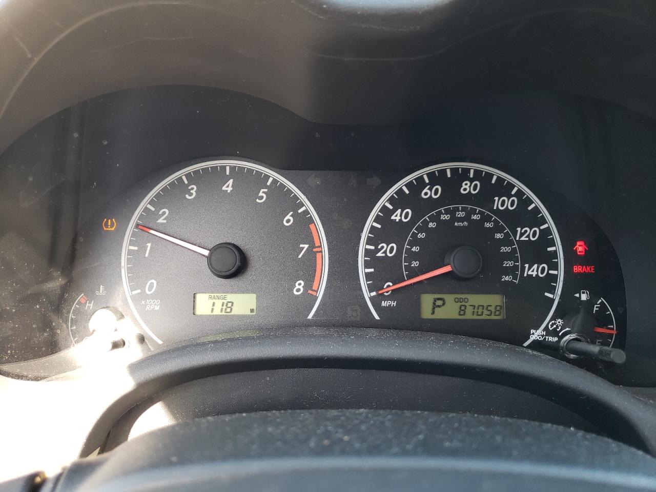 Photo 8 from auction – 2012 TOYOTA COROLLA BA with VIN 2T1BU4EE2CC829509