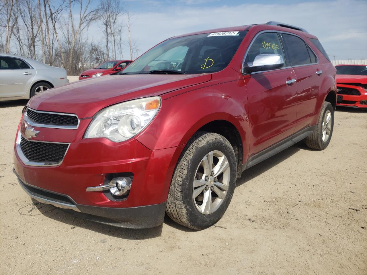 Photo 2 from auction – 2013 CHEVROLET EQUINOX LT with VIN 2GNFLGE33D6240550