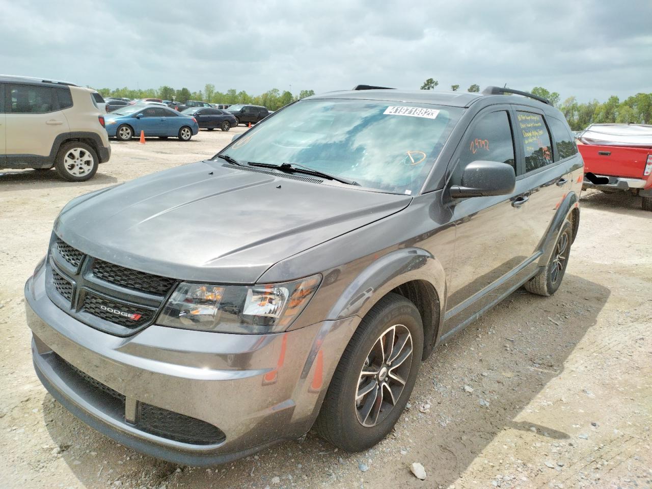 Photo 2 from auction – 2018 DODGE JOURNEY SE with VIN 3C4PDCAB4JT363572