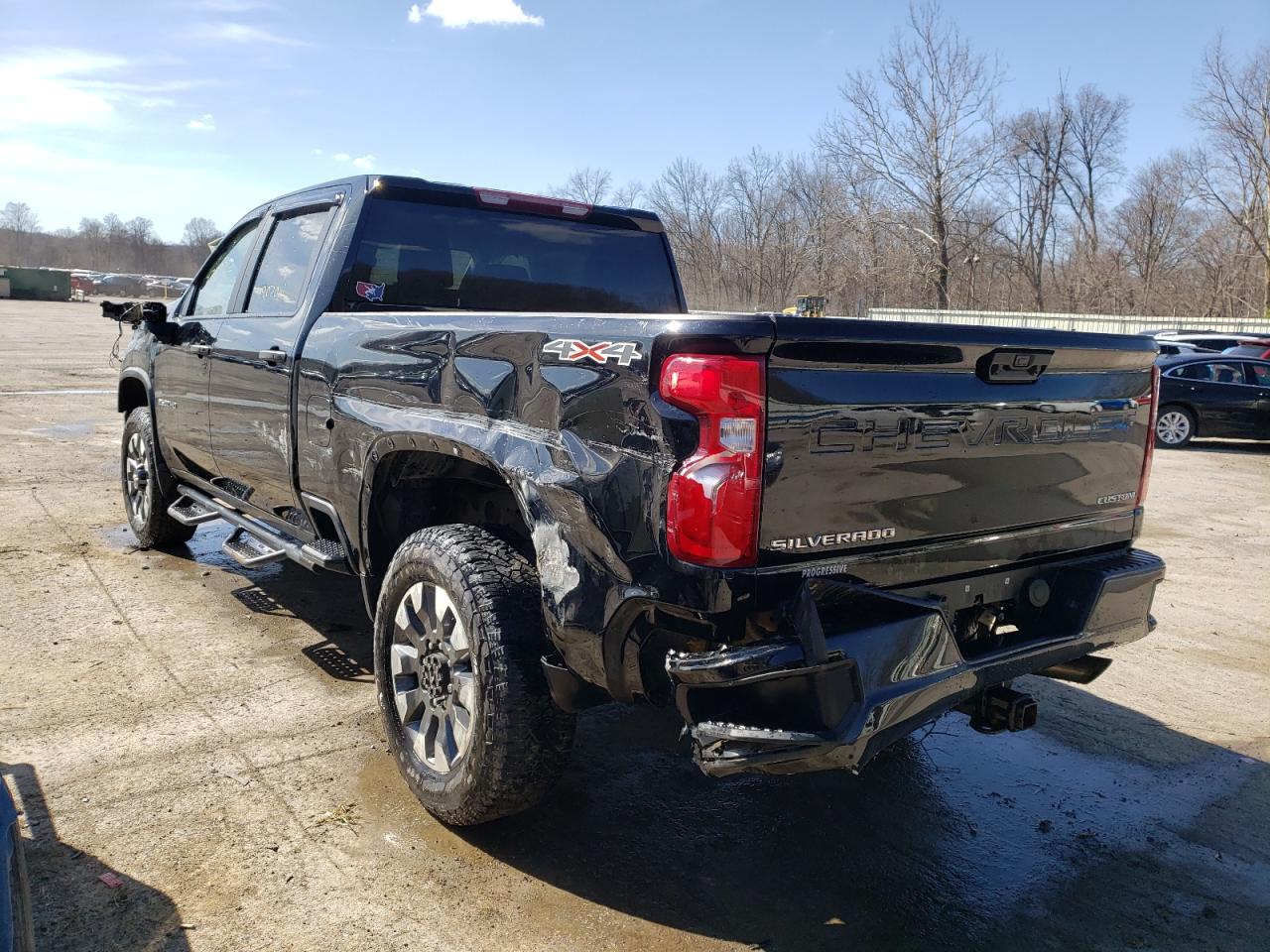 Photo 3 from auction – 2021 CHEVROLET SILVERADO with VIN 1GC4YME78MF219315
