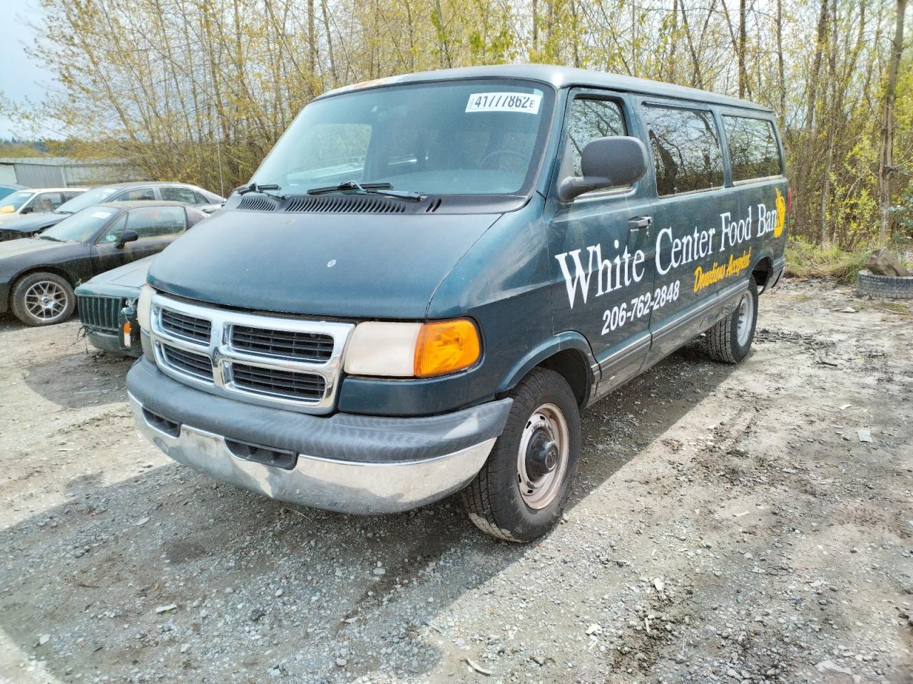 Photo 2 from auction – 1998 DODGE RAM WAGON with VIN 2B5WB25Z5WK157997