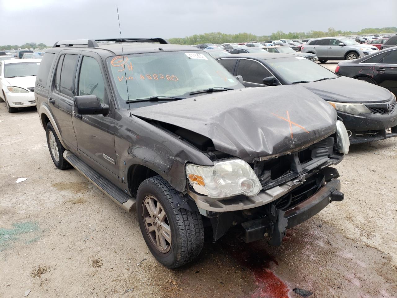 FORD EXPLORER E 2006 with VIN 1FMEU64856UA88280 - Photo from auction