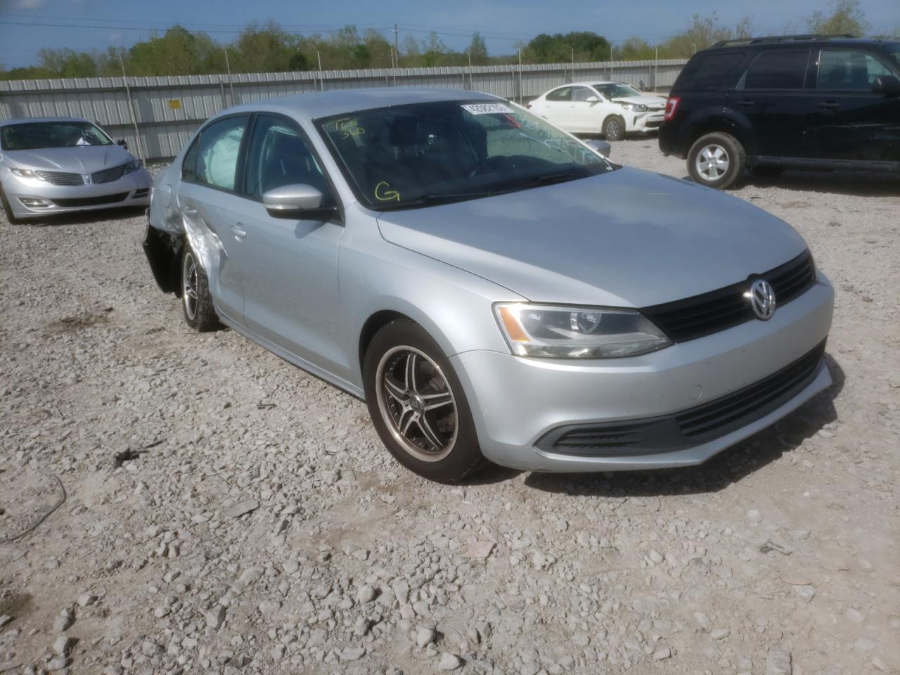 VOLKSWAGEN JETTA SE 2012 with VIN 3VWDP7AJ7CM317804 - Photo from auction