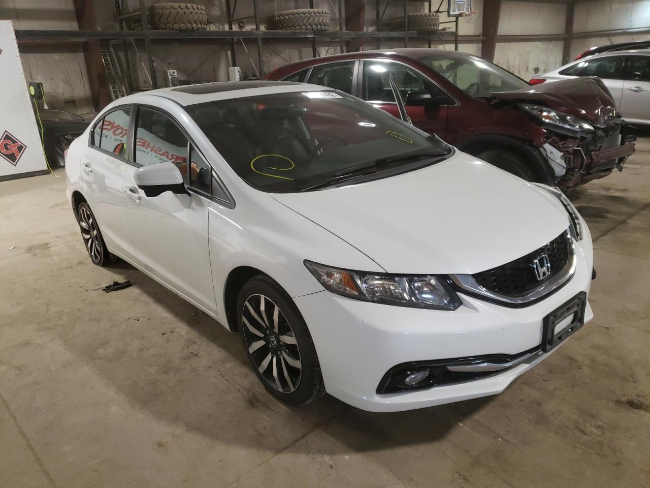 HONDA CIVIC EXL 2015 with VIN 19XFB2F91FE099367 - Photo from auction