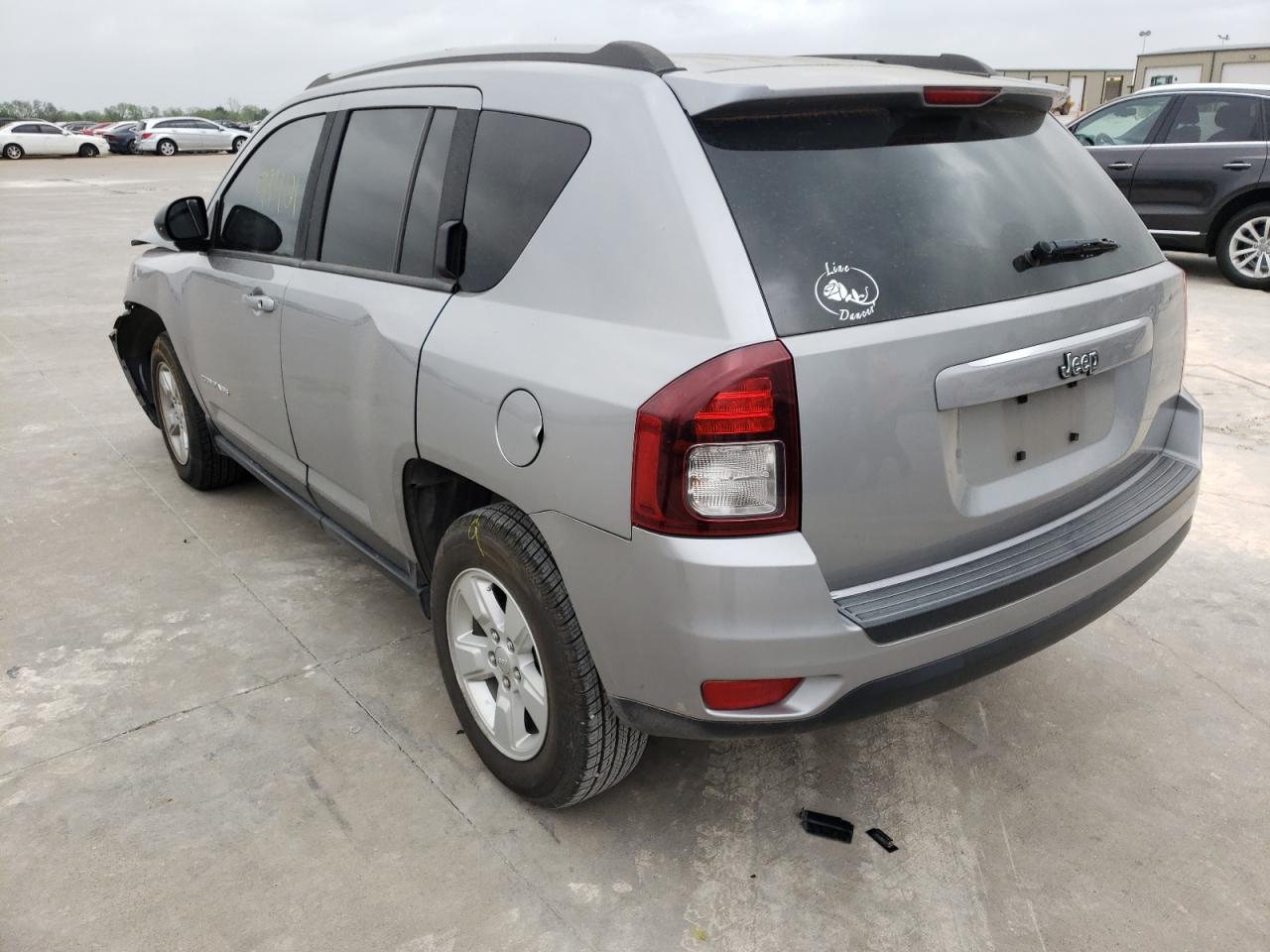 Photo 3 from auction – 2015 JEEP COMPASS SP with VIN 1C4NJCBA1FD284735