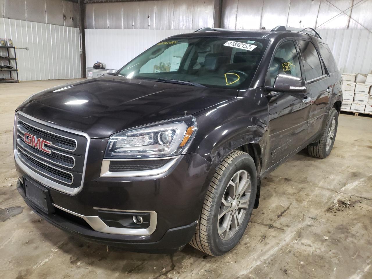 Photo 2 from auction – 2014 GMC ACADIA SLT with VIN 1GKKVRKDXEJ333455