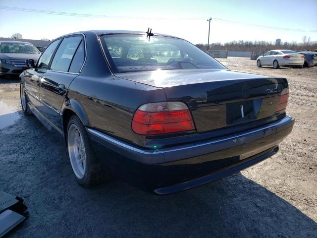 Photo 3 from auction – 2001 BMW 740 IL with VIN WBAGH83411DP27658