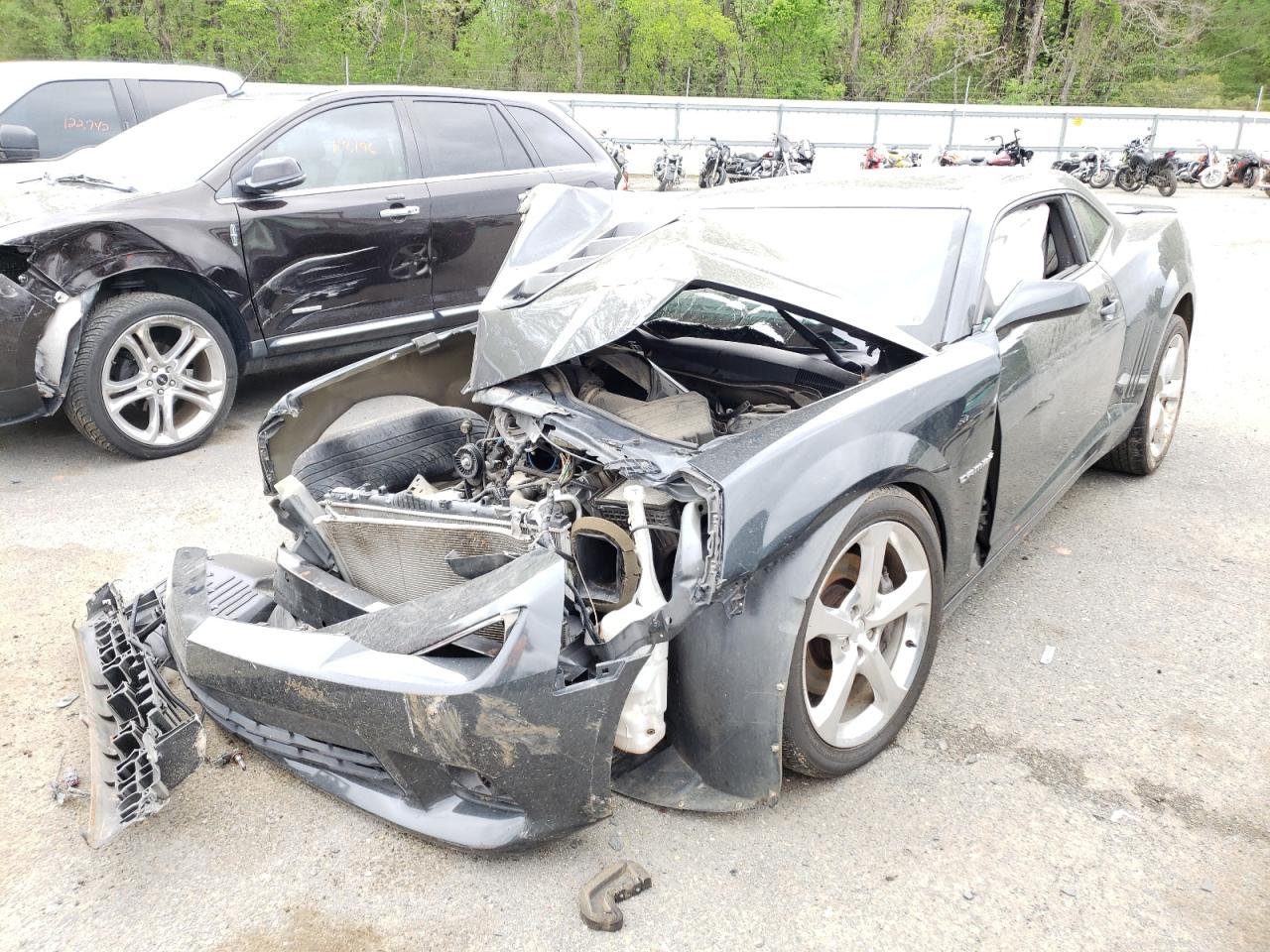 Photo 2 from auction – 2014 CHEVROLET CAMARO 2SS with VIN 2G1FK1EJXE9257961