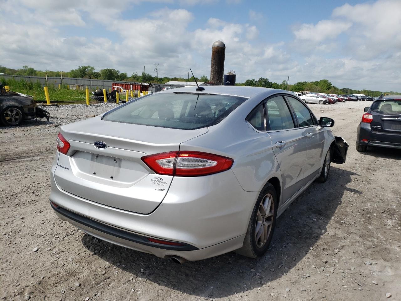 Photo 4 from auction – 2014 FORD FUSION SE with VIN 1FA6P0H76E5373583