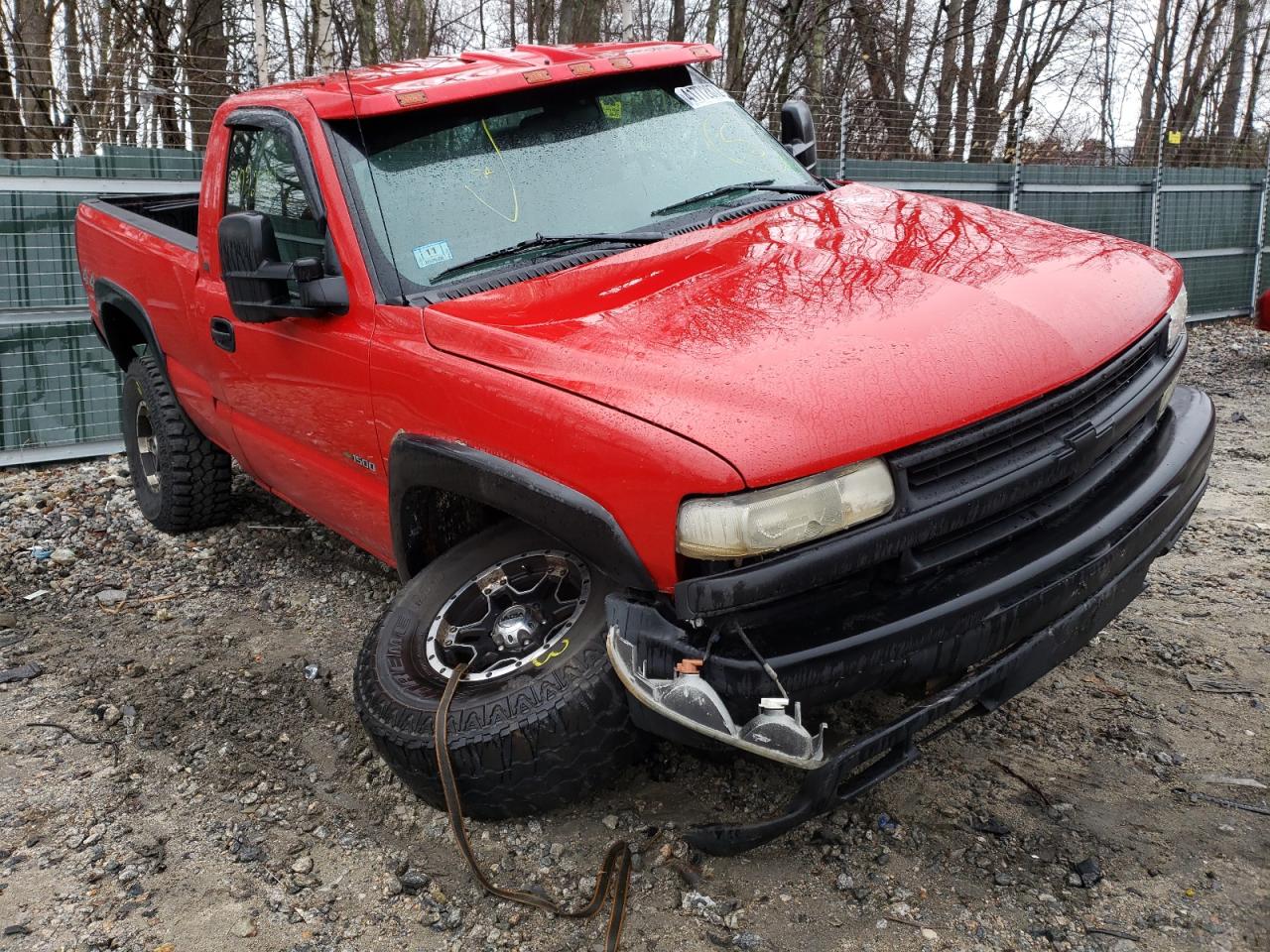 CHEVROLET SILVERADO 2001 with VIN 1GCEK14T21Z248693 - Photo from auction
