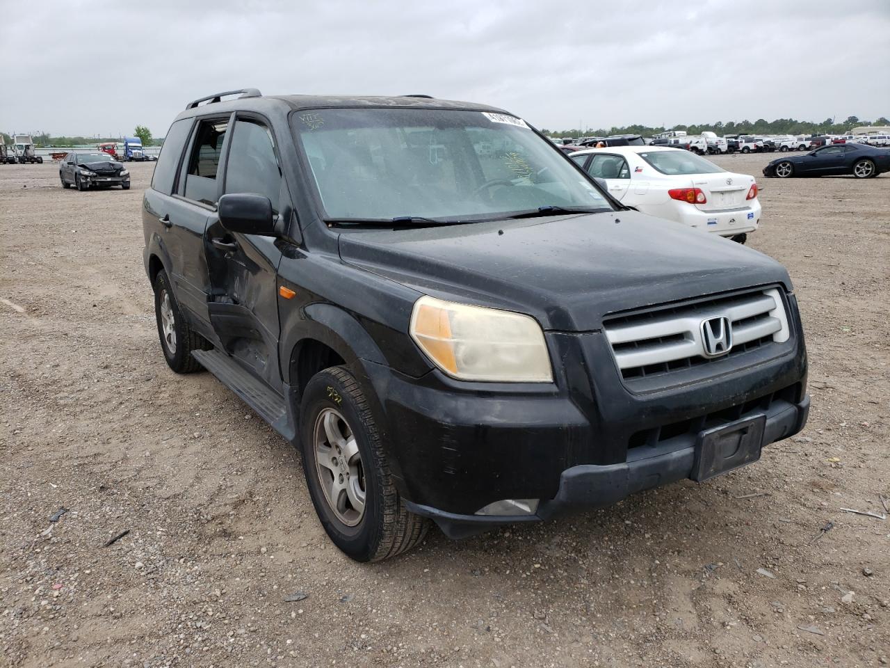 HONDA PILOT SE 2008 with VIN 5FNYF28368B014929 - Photo from auction