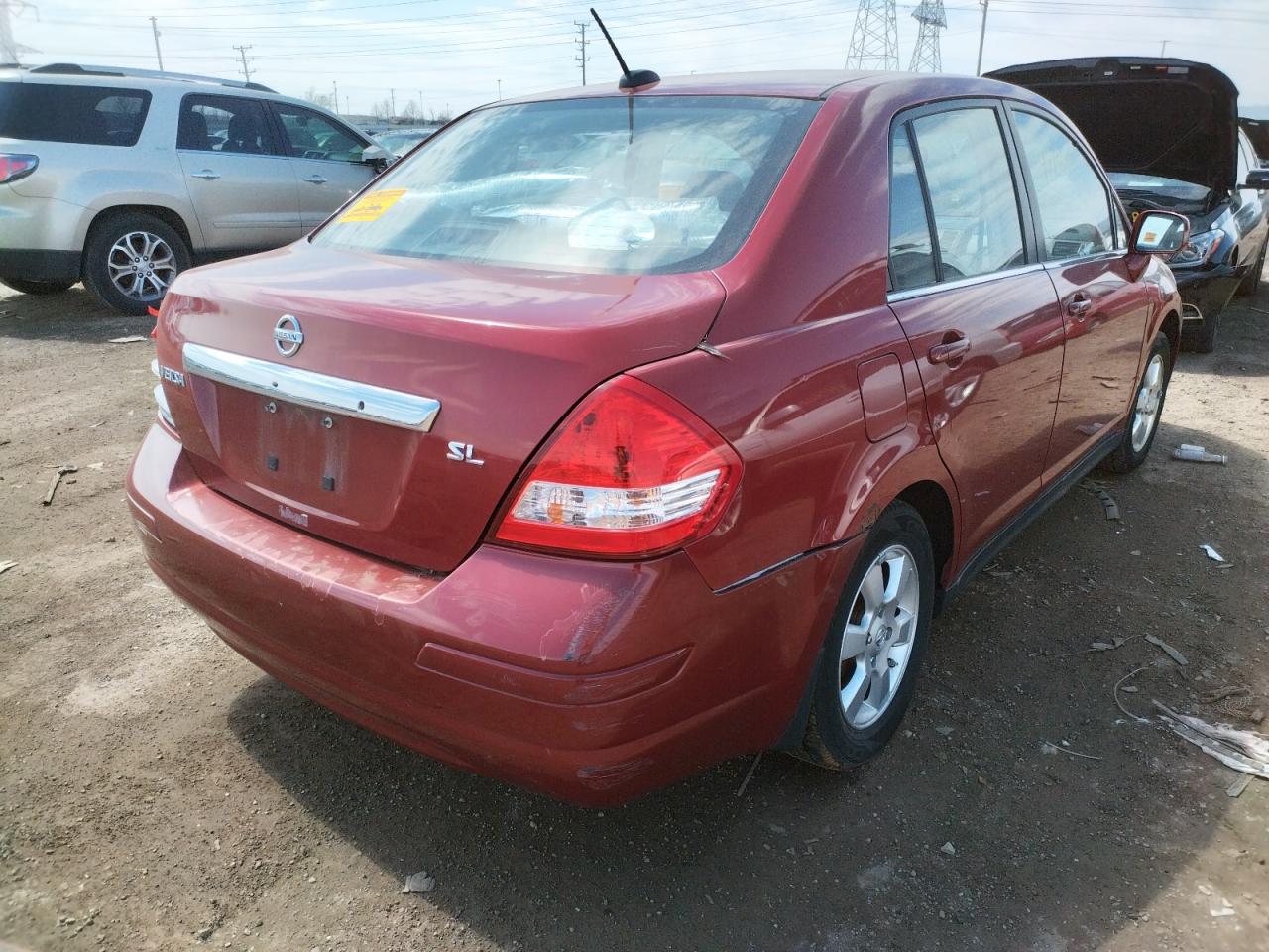 Photo 4 from auction – 2007 NISSAN VERSA S with VIN 3N1BC11E07L426142