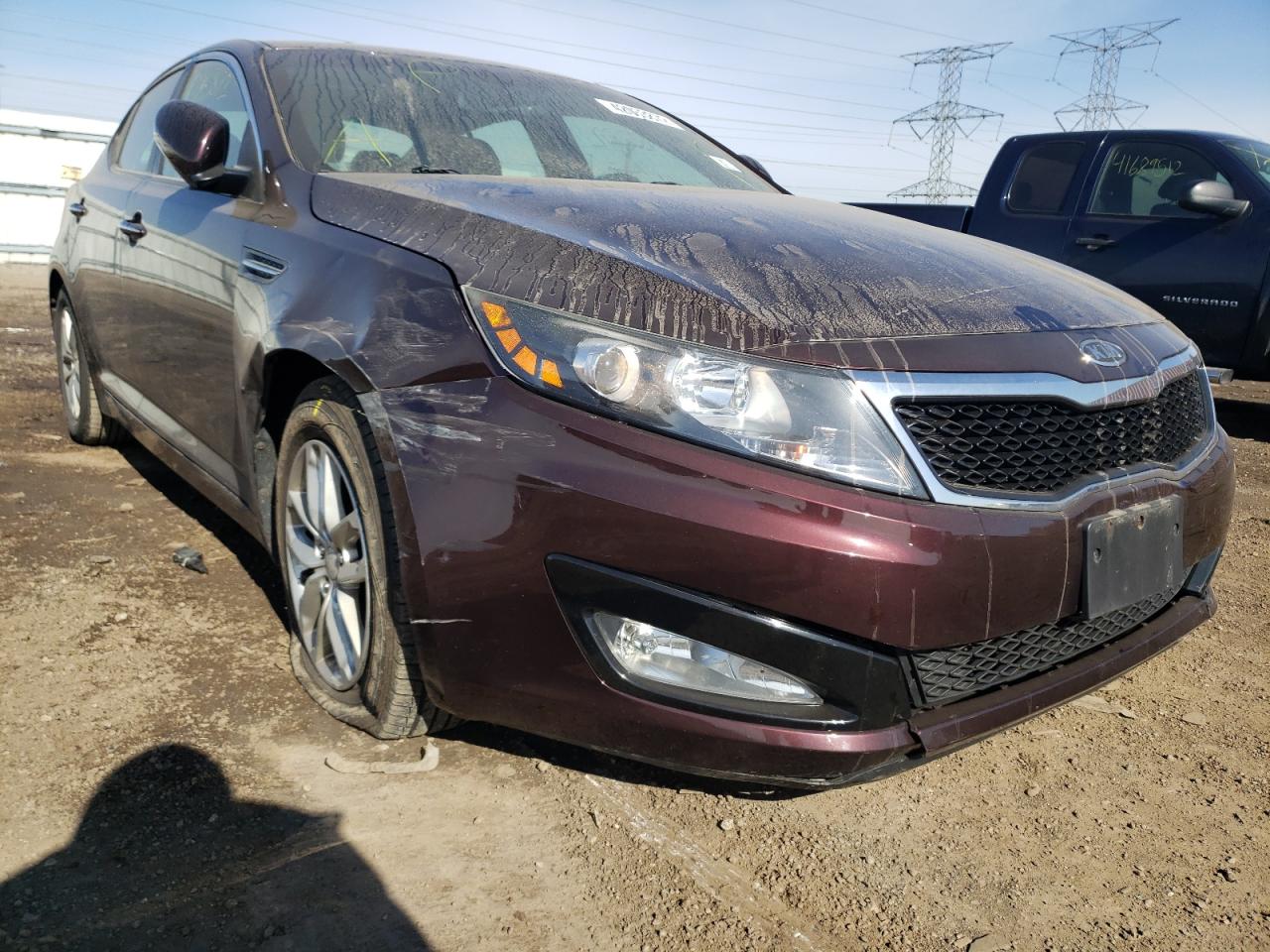 Photo 9 from auction – 2012 KIA OPTIMA EX with VIN 5XXGM4A73CG029677