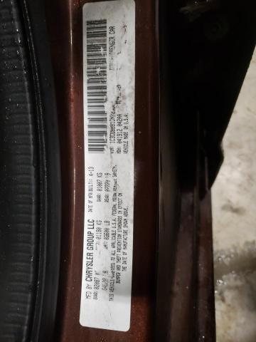 Photo 10 from auction – 2013 CHRYSLER 200 TOURIN with VIN 1C3CCBBB1DN724372