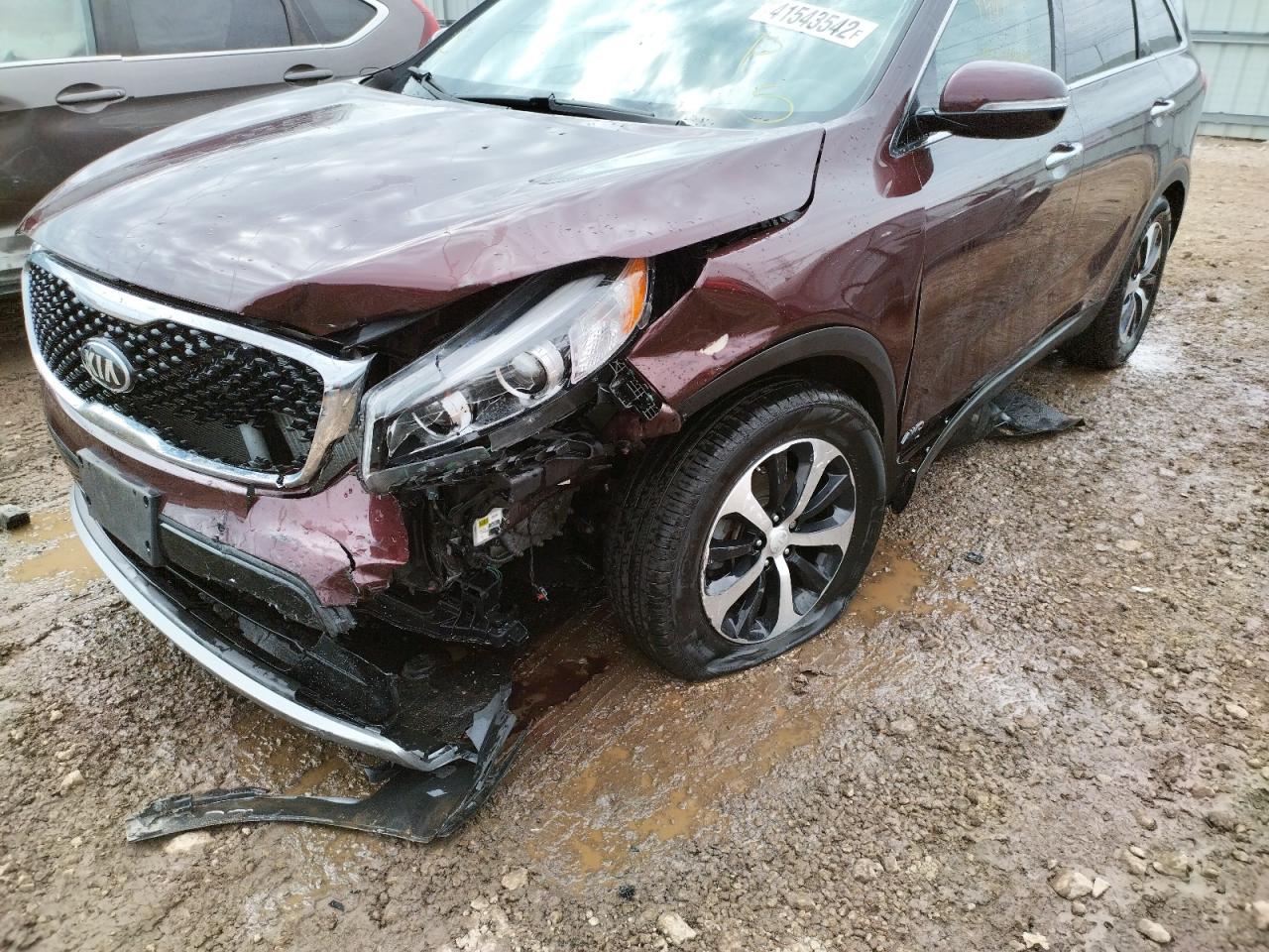 Photo 9 from auction – 2017 KIA SORENTO EX with VIN 5XYPHDA19HG254107