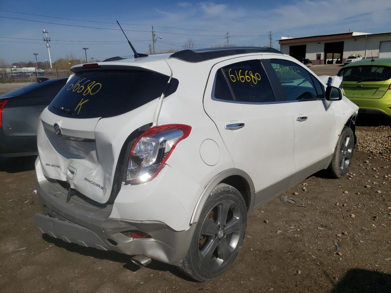 Photo 4 from auction – 2014 BUICK ENCORE CON with VIN KL4CJBSB0EB616680