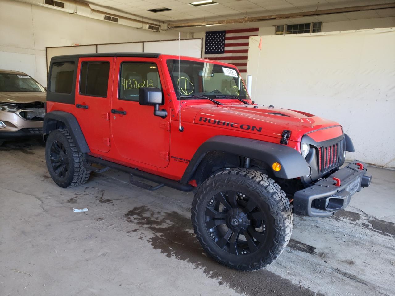 JEEP WRANGLER U 2017 with VIN 1C4BJWFG2HL527271 - Photo from auction