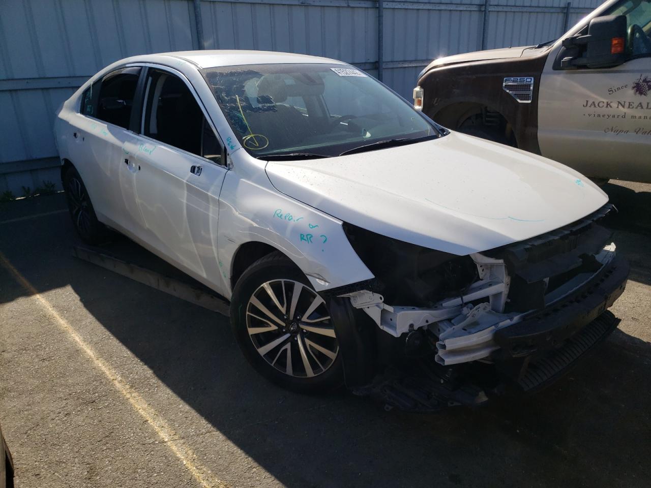 SUBARU LEGACY 2.5 2019 with VIN 4S3BNAF60K3004997 - Photo from auction