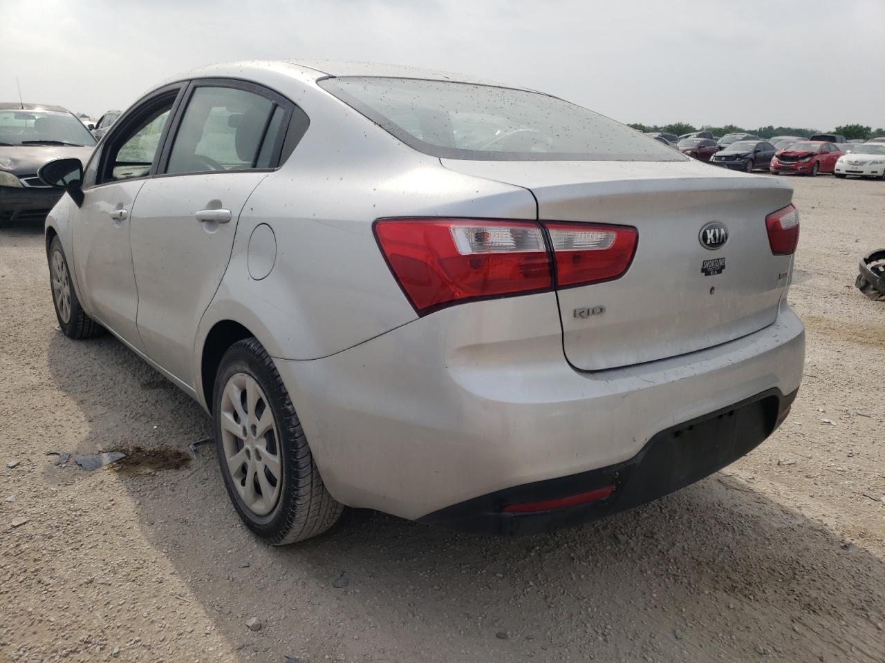 Photo 3 from auction – 2014 KIA RIO LX with VIN KNADM4A37E6364181
