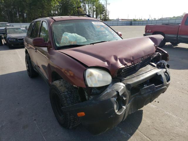 HYUNDAI SANTA FE G 2003 with VIN KM8SC73D83U466968 - Photo from auction