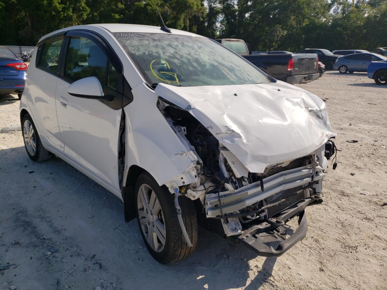 CHEVROLET SPARK 1LT 2014 with VIN KL8CD6S94EC578570 - Photo from auction