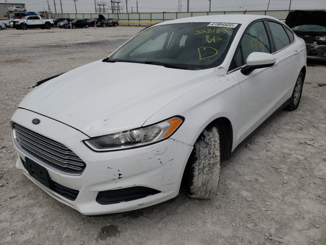 Photo 2 from auction – 2013 FORD FUSION S with VIN 3FA6P0G70DR328183