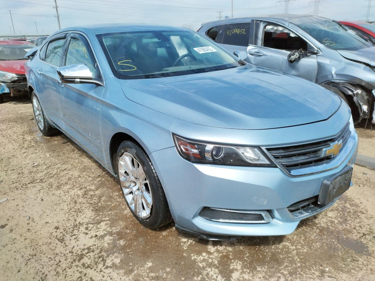 CHEVROLET IMPALA LS 2014 with VIN 1G11Y5SL9EU144852 - Photo from auction