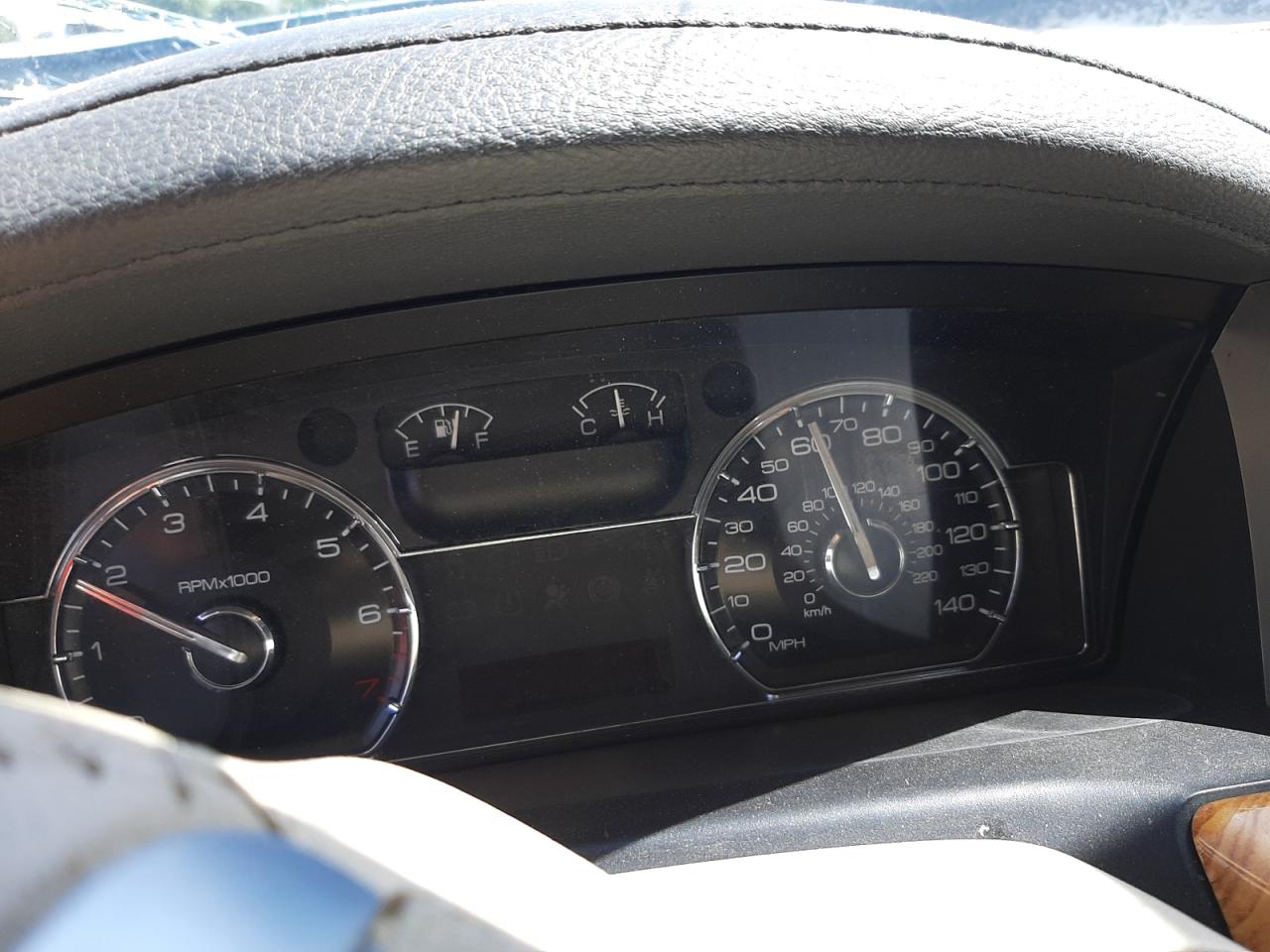 Photo 8 from auction – 2009 LINCOLN MKS with VIN 1LNHM93R29G609807