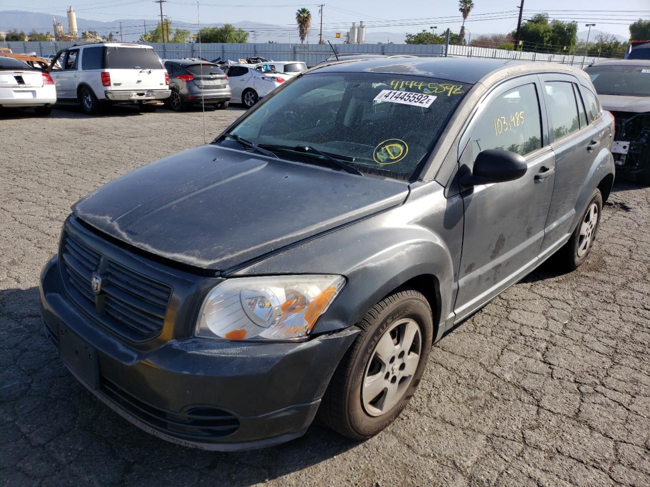 Photo 2 from auction – 2008 DODGE CALIBER with VIN 1B3HB28B98D754373