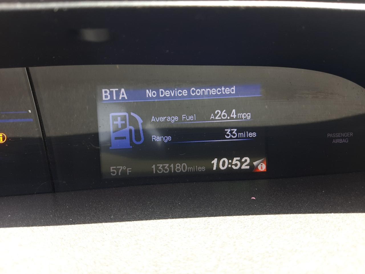 Photo 8 from auction – 2012 HONDA CIVIC EX with VIN 19XFB2F88CE334267