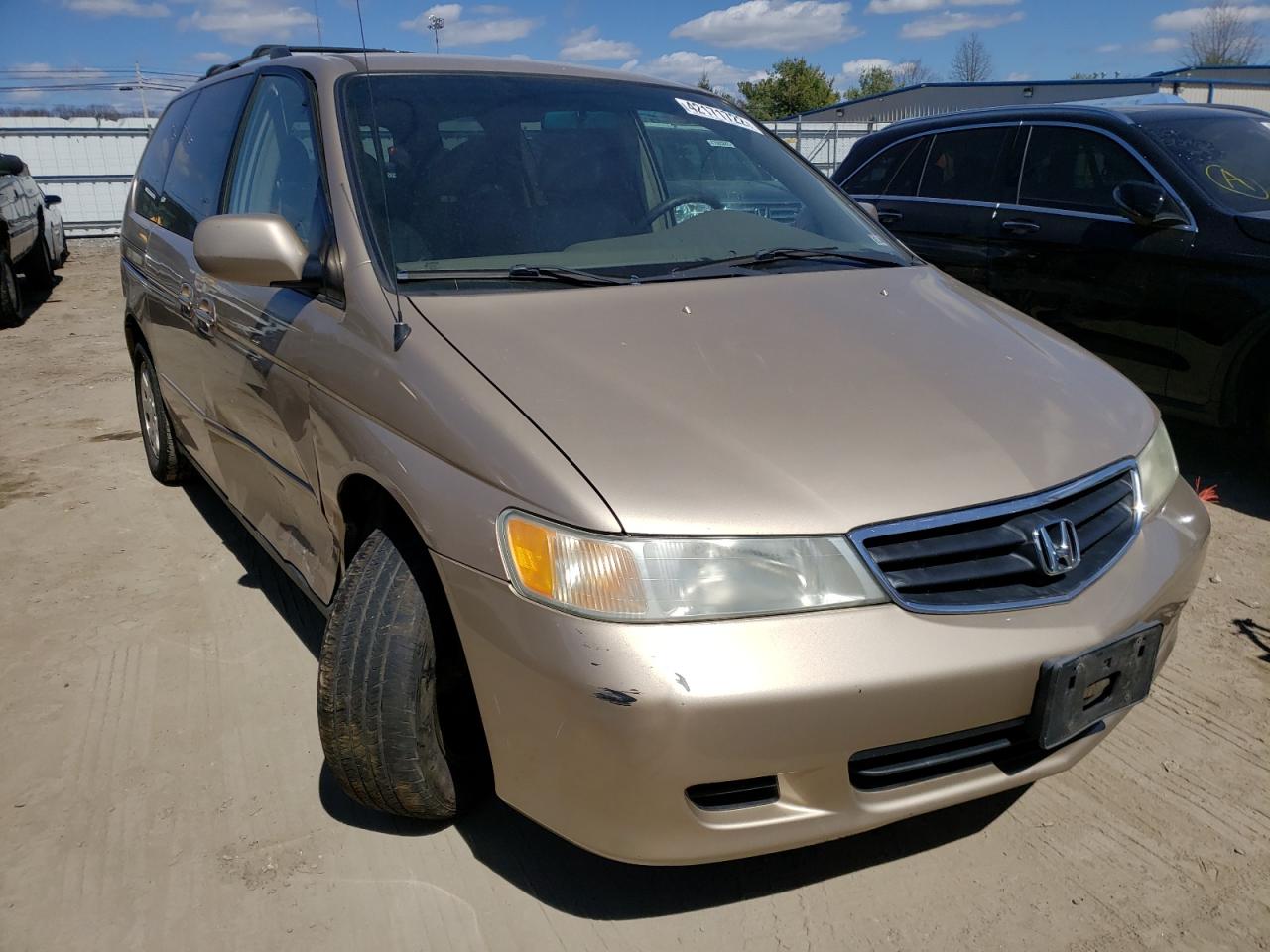 Photo 1 from auction – 2002 HONDA ODYSSEY EX with VIN 2HKRL18082H562789