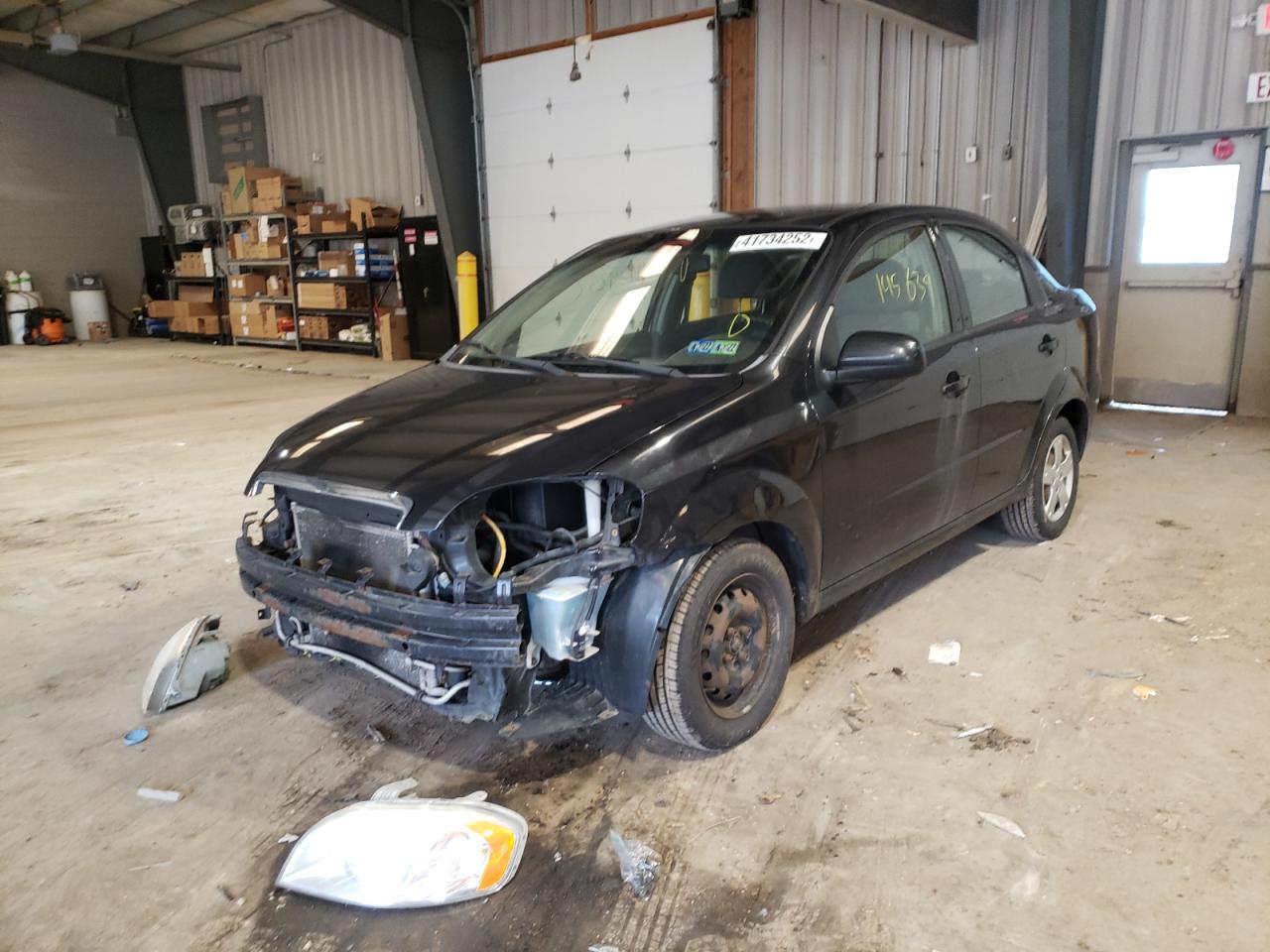 Photo 2 from auction – 2010 CHEVROLET AVEO with VIN KL1TD5DE6AB113551