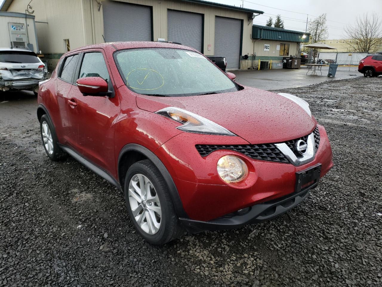 NISSAN JUKE S 2015 with VIN JN8AF5MVXFT552171 - Photo from auction