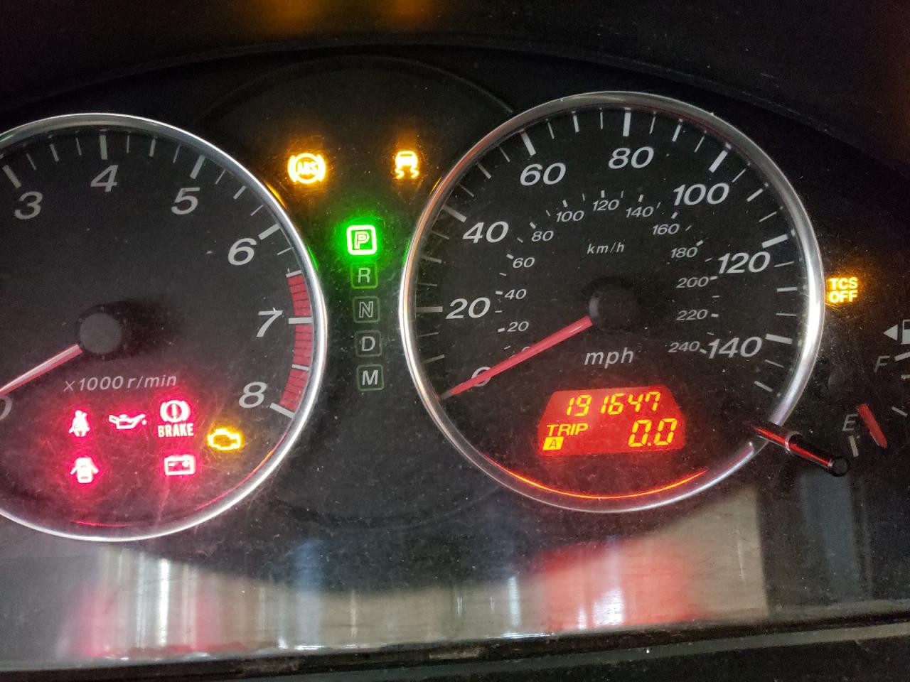 Photo 8 from auction – 2005 MAZDA 6 S with VIN 1YVHP80D255M13641