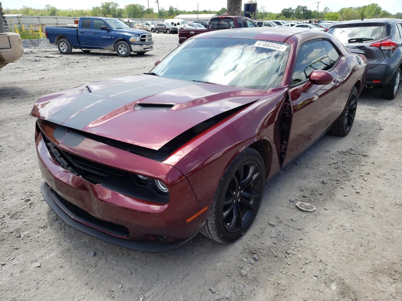 Photo 2 from auction – 2017 DODGE CHALLENGER with VIN 2C3CDZAG0HH509468