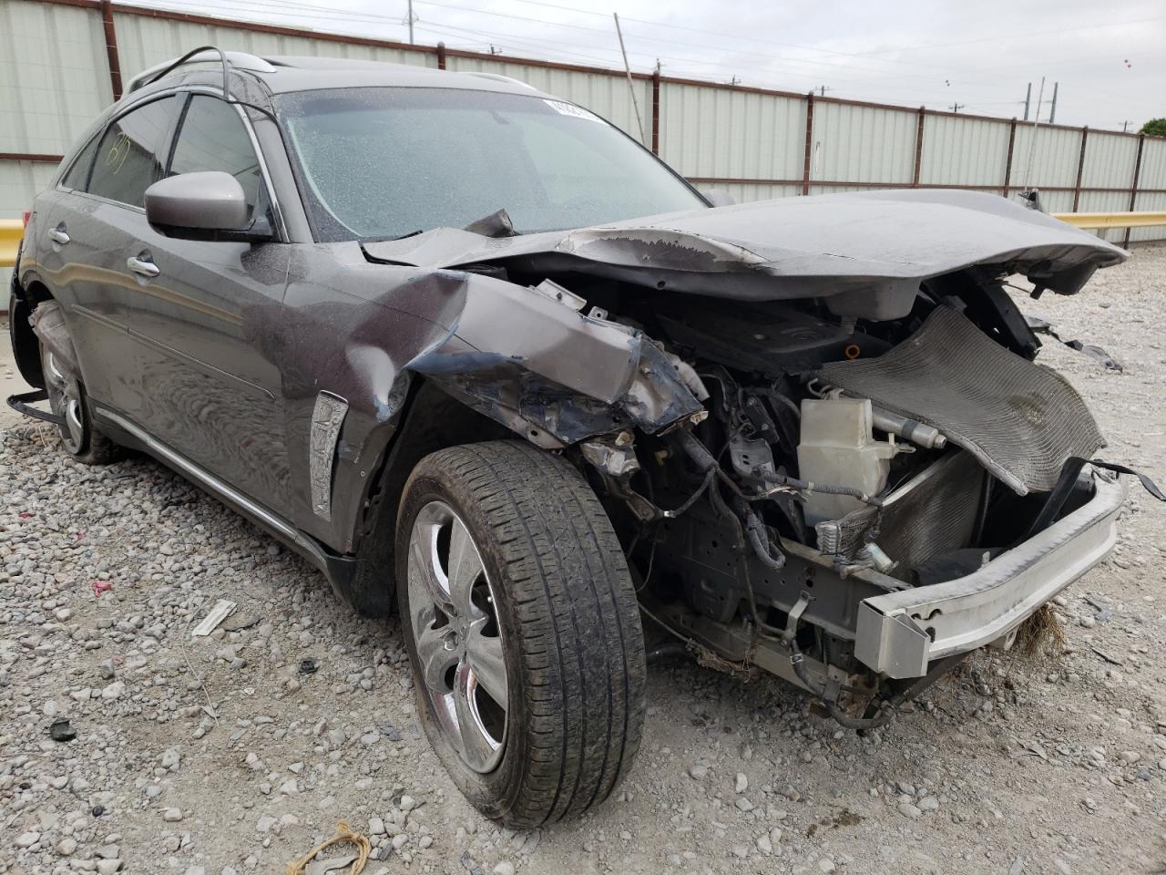 INFINITI FX35 2011 with VIN JN8AS1MU3BM710351 - Photo from auction