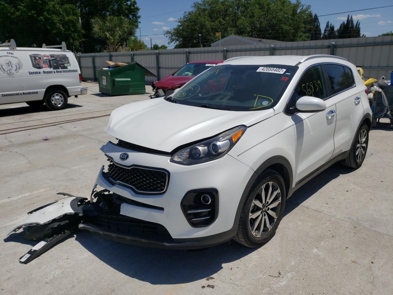 Photo 2 from auction – 2017 KIA SPORTAGE E with VIN KNDPN3AC0H7213012