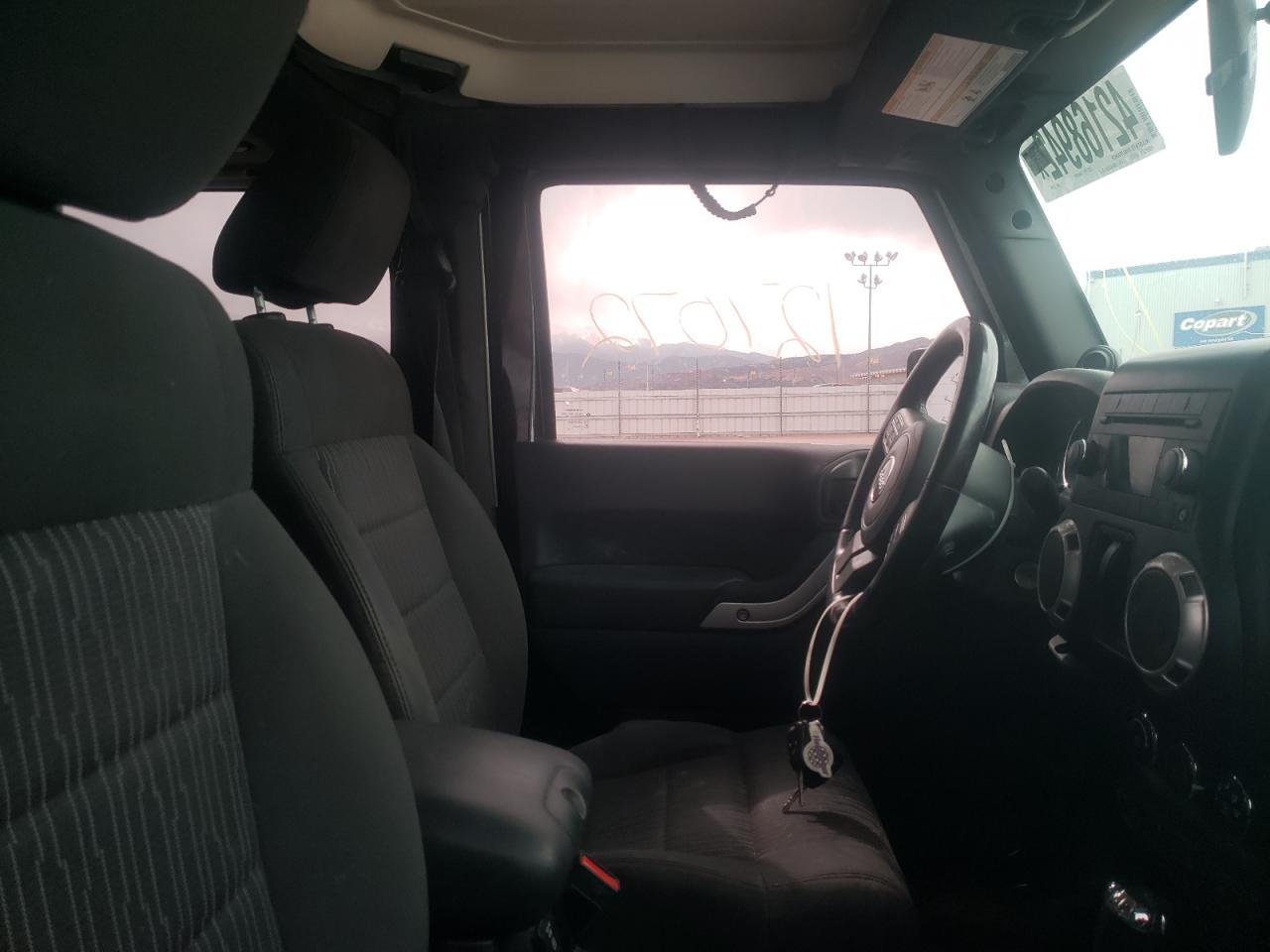 Photo 5 from auction – 2012 JEEP WRANGLER S with VIN 1C4AJWBG6CL133766