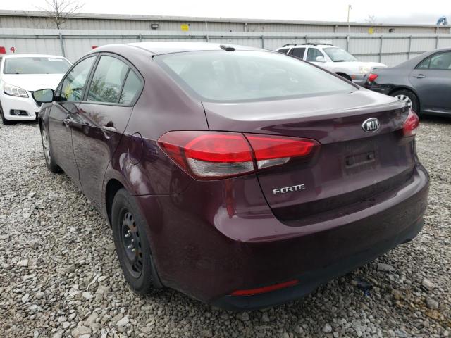 Photo 3 from auction – 2018 KIA FORTE LX with VIN 3KPFK4A79JE171409