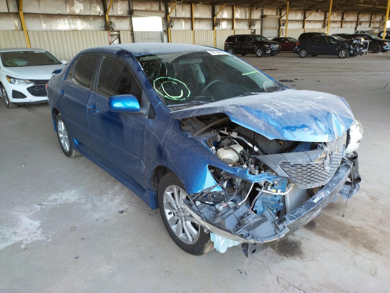 TOYOTA COROLLA BA 2010 with VIN 1NXBU4EE9AZ248116 - Photo from auction