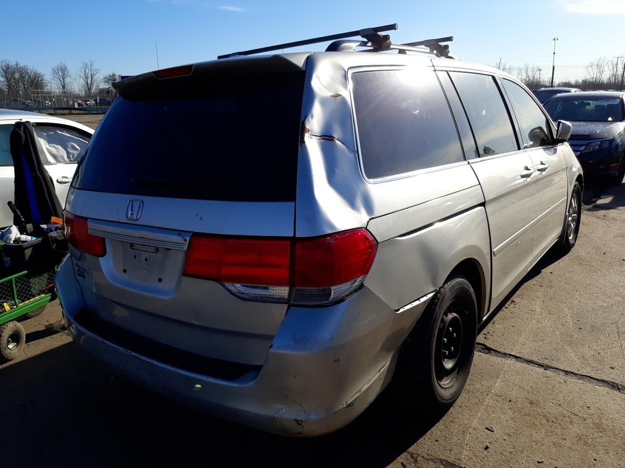 Photo 4 from auction – 2008 HONDA ODYSSEY EX with VIN 5FNRL387X8B416992